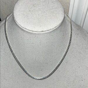 Elegant Silver Necklace.